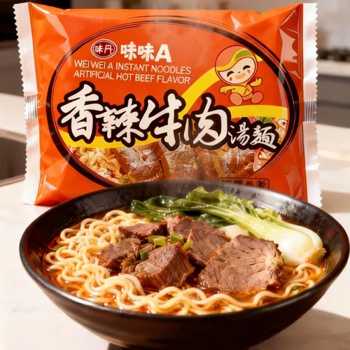 容磨磨-中華物産 - MEP（メップ）袋麺ラーメン にんにく貝味 110g